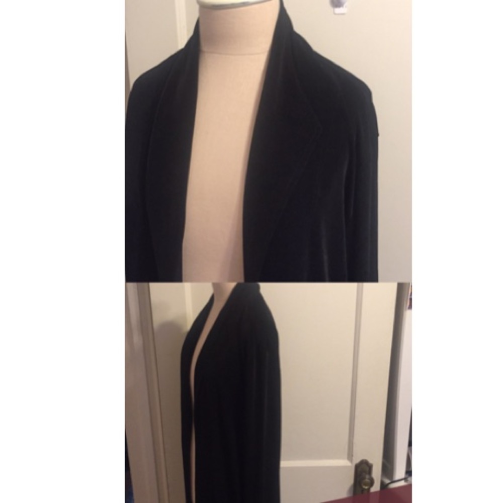 Chico’s maxi black cardigan